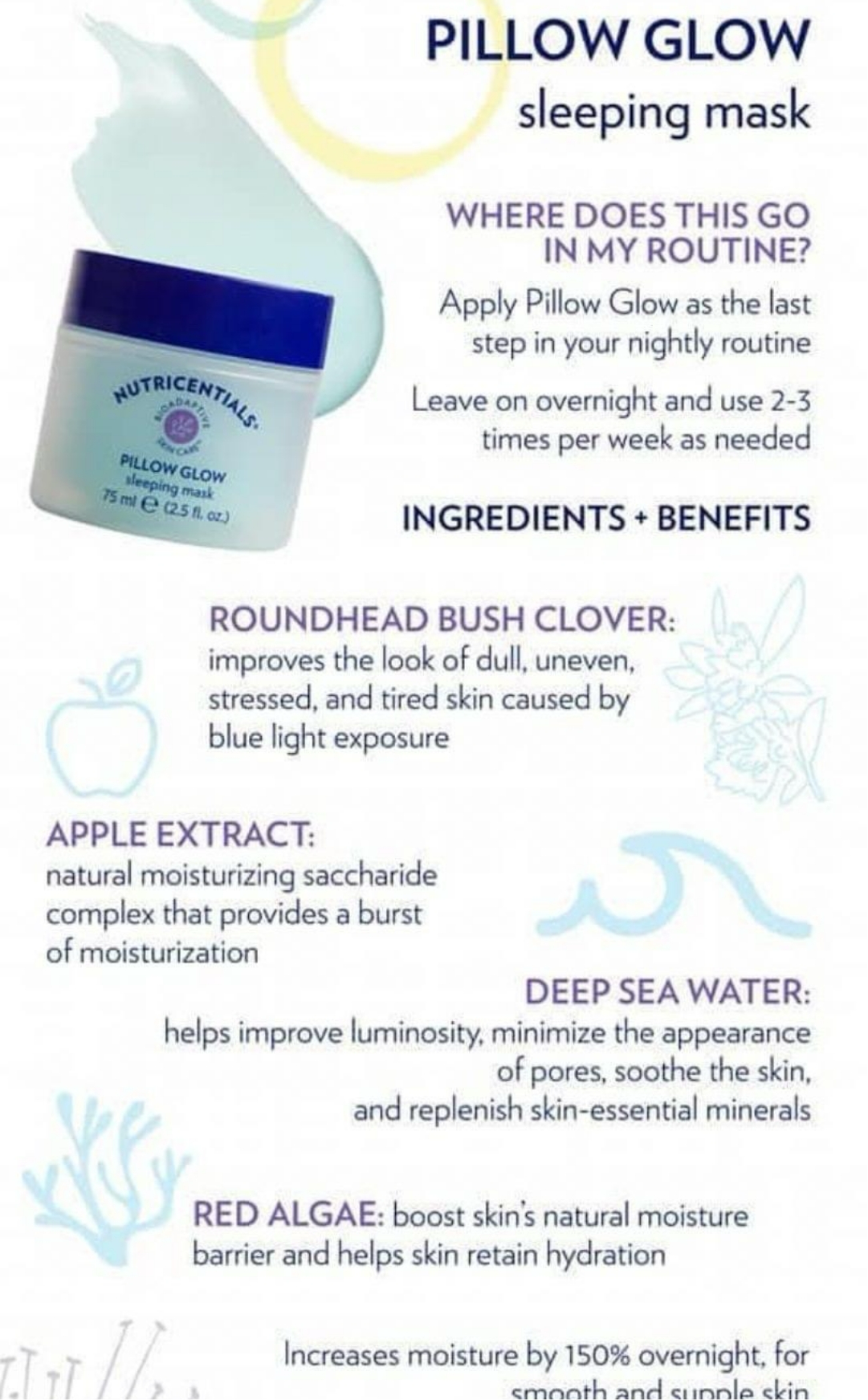 Nutricentials Pillow Glow