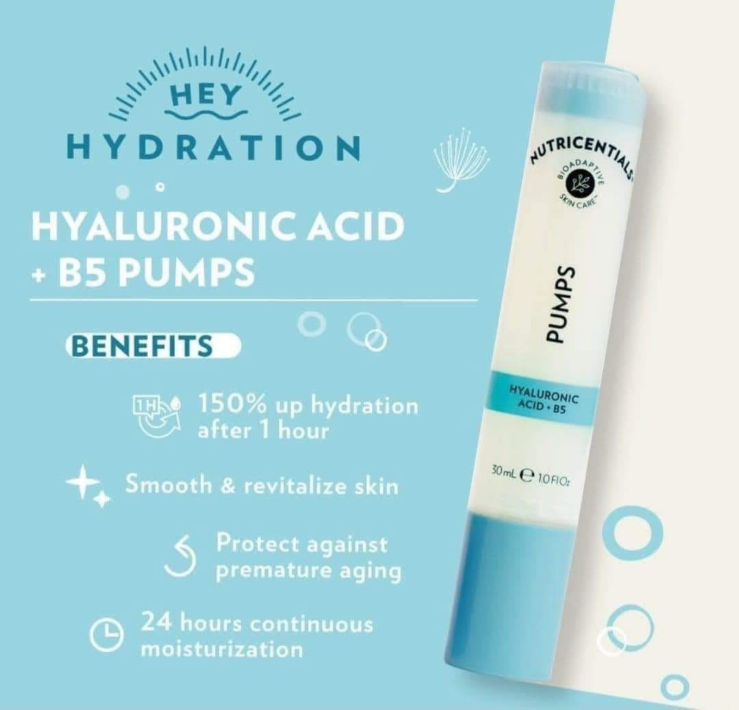 Nutricentials Hyaluronic Acid Pump